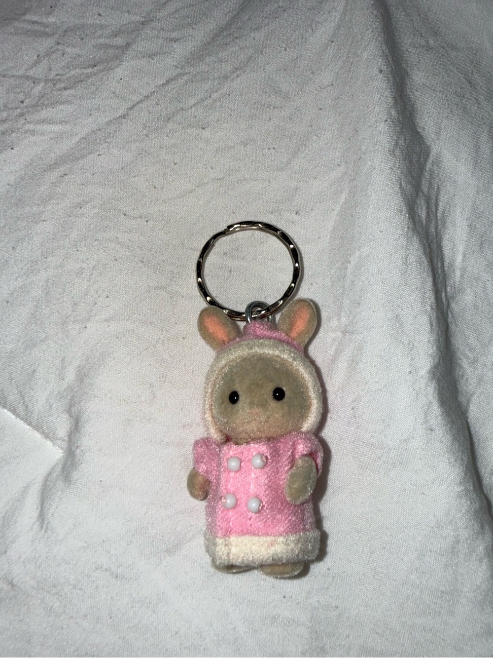 Calico Critters Bunny Keychain